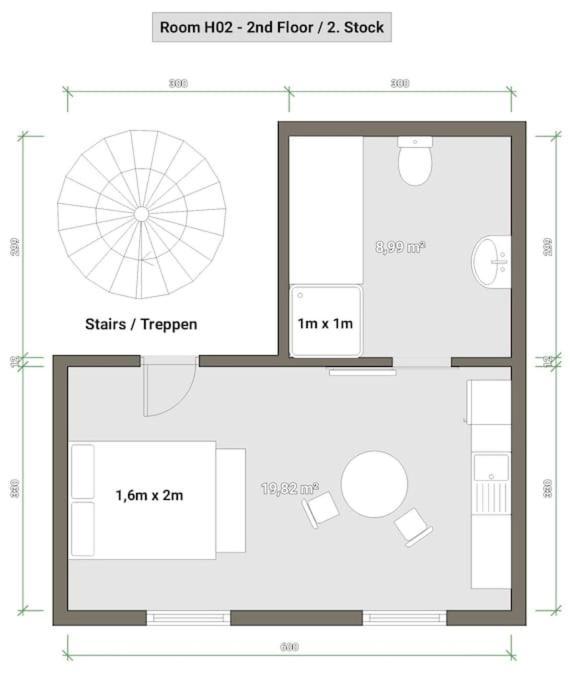 II Gemuetliches 1-Zimmer-Apartment & Eigenes Bad II 科布倫茨 外观 照片